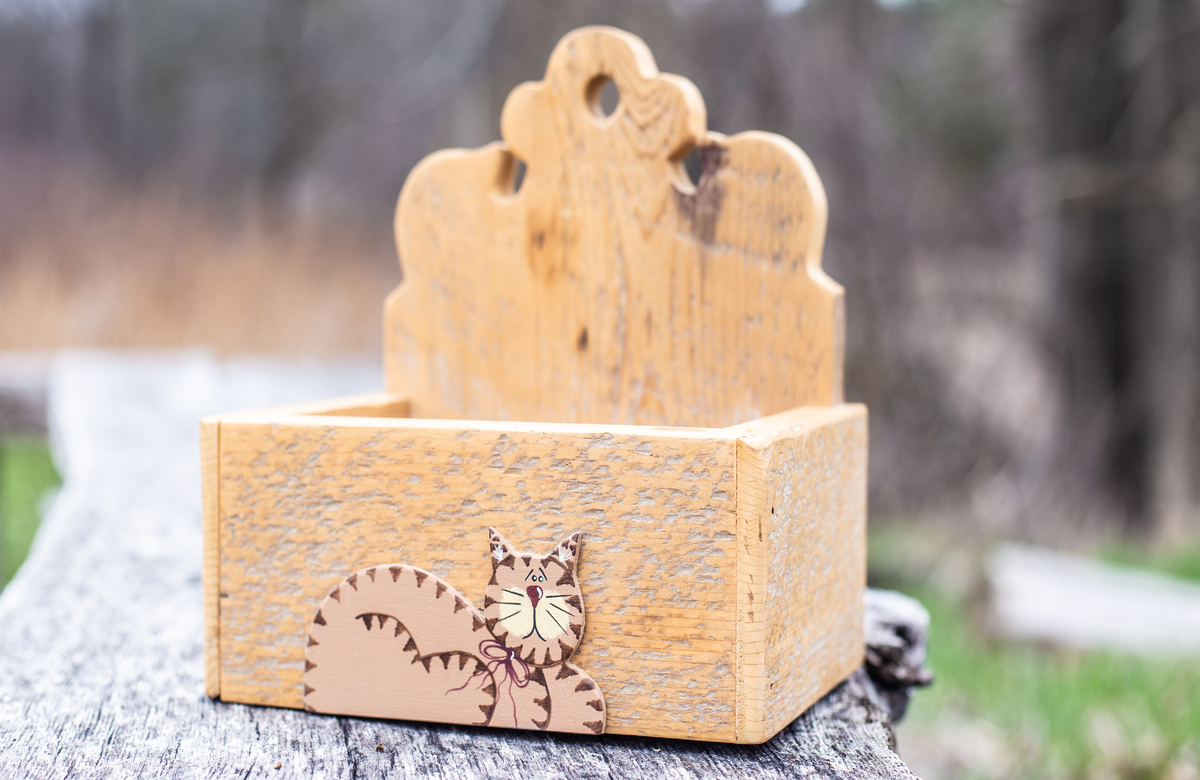 Antique looking wall box