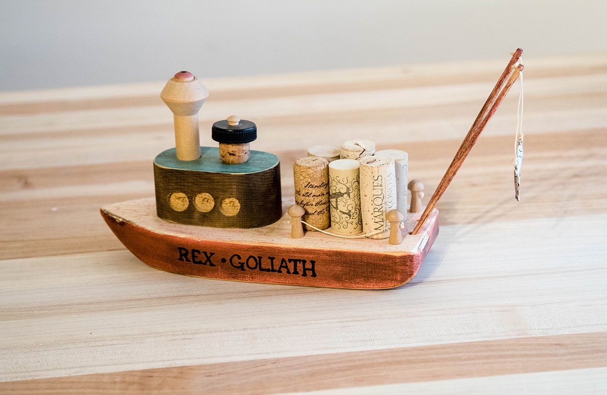 Wooden boat